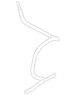 Differential Vent Hose - 3.7L