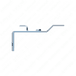 EGR Cold Pipe Support Bracket