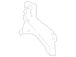 Fender Brace - Left, Front