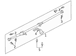 Drive Shaft Center Support Bracket <br>Drive Plate Prop Strap - Rear,