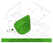 Door Interior Trim Panel <br>Trim that attaches to the side of Cover -