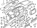Instrument Panel Cover Console - Left