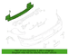 Bumper Impact Bar Reinforcement Rebar - Rear