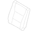 Seat Back Cushion Cover - Right, Rear (Phantom/Raptor)