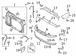 Radiator Support Panel End - Front 1.6L