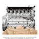 3/4 Engine MBE906 6.4L EPA04 902910 With Constant Throttle with Flywheel Housing