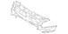 Bumper Cover Reinforcement Bracket - Front