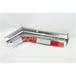 27" MUDFLAP HNGR,SS,ANG,CONSP,PR,1-1/8"