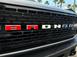 TufSkinz® Red/White/Blue Grille Lettering