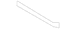 Door Decal Stripe Panel Graphics - Left (XLT Special Edition)