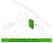 Curtain Air Bag Module - Left (Convertible)