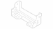 Console Bracket Seat Frame - Front, Rear, Center
