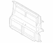 Radiator Shutter Grille Bracket Active - 1.6L