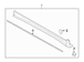 Rocker Panel Guard Molding - Right