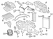 AIR CONDITIONING (A/C) Evaporator Core and Case