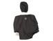 Covercraft Carhartt Rear Protective Seat Covers in Pebble Grey