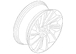 Wheel Rim 21X9 Ultra Bright Machined
