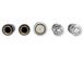 Chrome Plated Wheel Lock Kit for Exposed Lugs