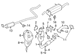 Catalytic Converter Heat Shield Exhaust - 1.0L