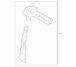 Body B-Pillar Side Roof Rail - Right, Inner
