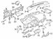 Firewall Insulator Instrument Panel - Right, Front