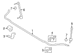 Suspension Stabilizer Bar - Rear (Regular Wagon)