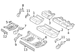 Seat Cover Cushion - Left, Rear (XLT)