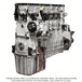 Long Block Engine DD16 15.6L GHG14 with Rear Sump, CSR Piston