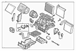 AIR CONDITIONING (A/C) Evaporator Core and Case Housing
