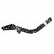 Bumper Cover Support Rail Bracket - Left, Rear