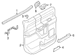 Door Interior Trim Panel - Left, Rear (Phantom/Raptor)