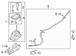 Automatic Transmission Shift Lever Gear (AT)