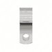Steel Clip, 0.625 Inch Diameter, 90 Degree Bend, Zinc Plated
