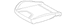Seat Cushion Foam Pad - Left, Front