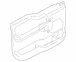 Door Interior Trim Panel - Left, Front (XLT)
