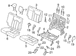 Perforated Seat Cover <br>A used to replace the original equipment Back cushion of a vehicles