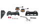 F-150 Lightning 2024 LED Warning Strobes by SoundOff Signal, Amber Only, Med Dark Slate Interior
