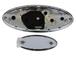 Black Badging Ford Oval