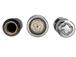 Chrome Plated Wheel Lock Kit for Exposed Lugs