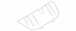 Floor Extension Pan Side - Left, Rear, Center (Convertible, Coupe)
