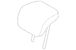 Headrest - Rear, Center (SE)
