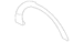 Fender Flare Wheel Arch Molding - Right