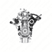 Engine - DD13 GHG21, 471952, Powertrain Control Module