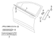 Door Applique Exterior molding - Left