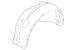 Fender Splash Shield Guard - Left