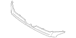 Grille Molding - Front