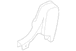 Seat Latch Cover - Rear