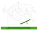 Floor Pan Reinforcement Sidemember Extension - Left, Front