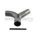 PIPE-EXHAUST Y 5" STL ALMZ W/CUTAWAY OD/