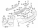 Bumper Bracket Guide Marker - Left, Rear
